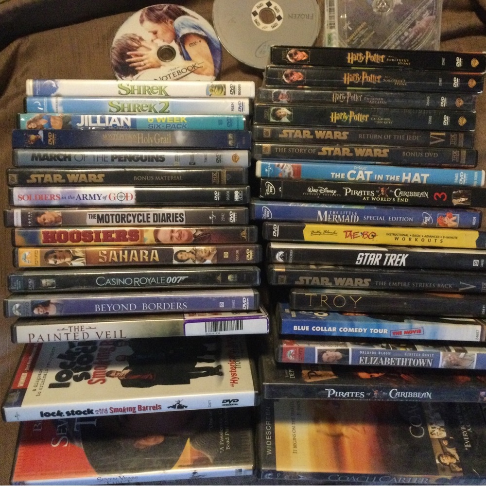 COPY - 35 DVD movies